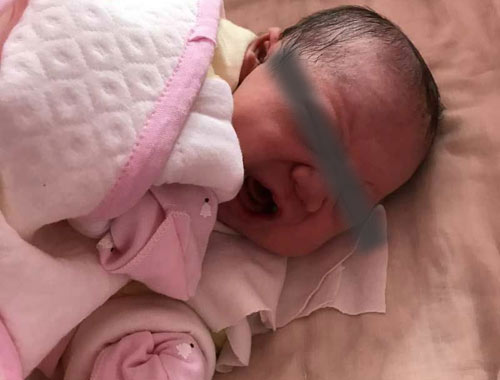 香港阮生喜得一女